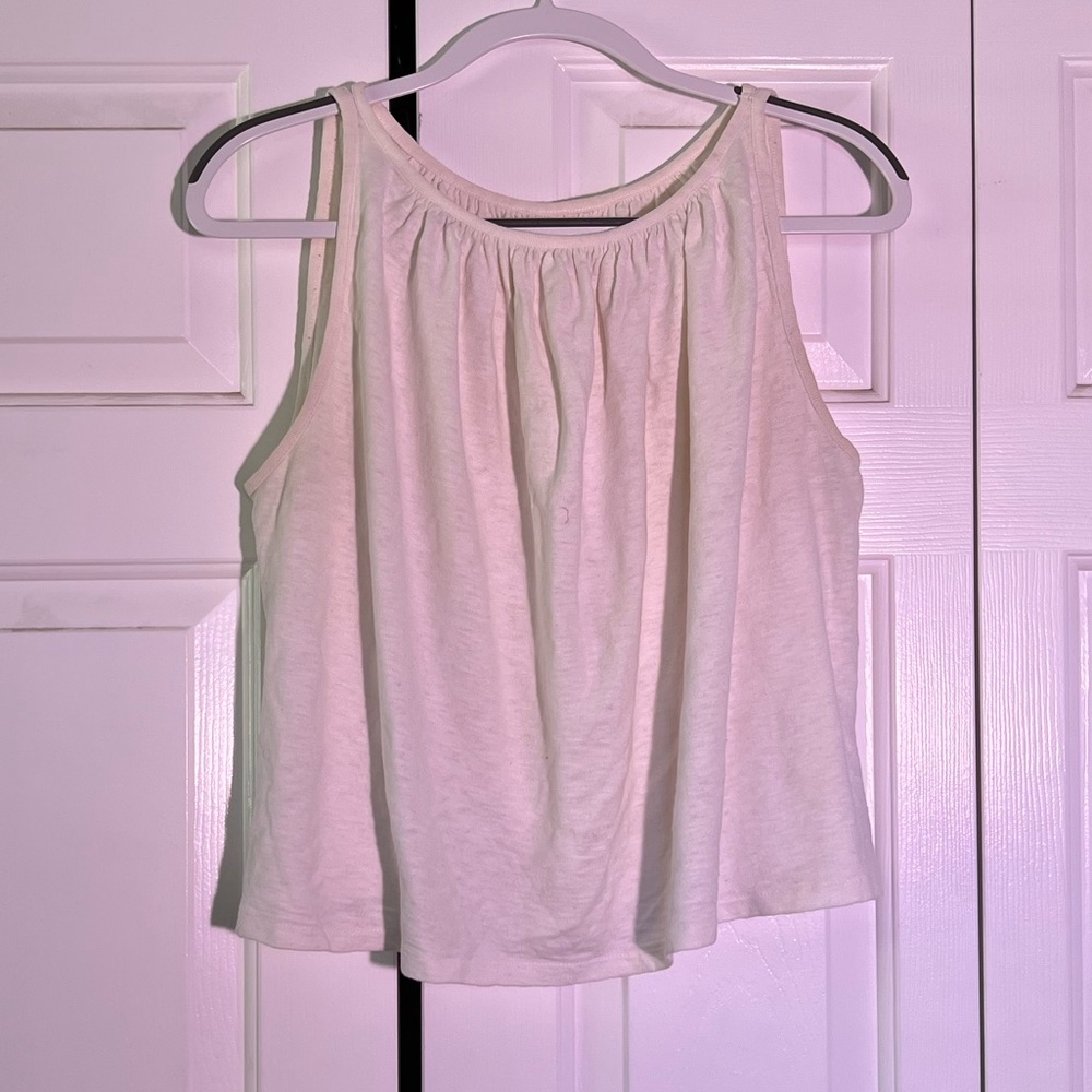 Cream tank top